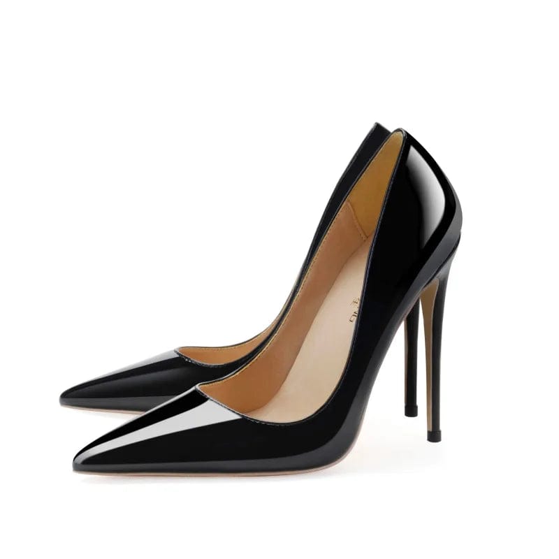 Office Wear Size 33-46  Elegant Stiletto Pointed Toe Pumps Sexy Heels for Women and Ladies