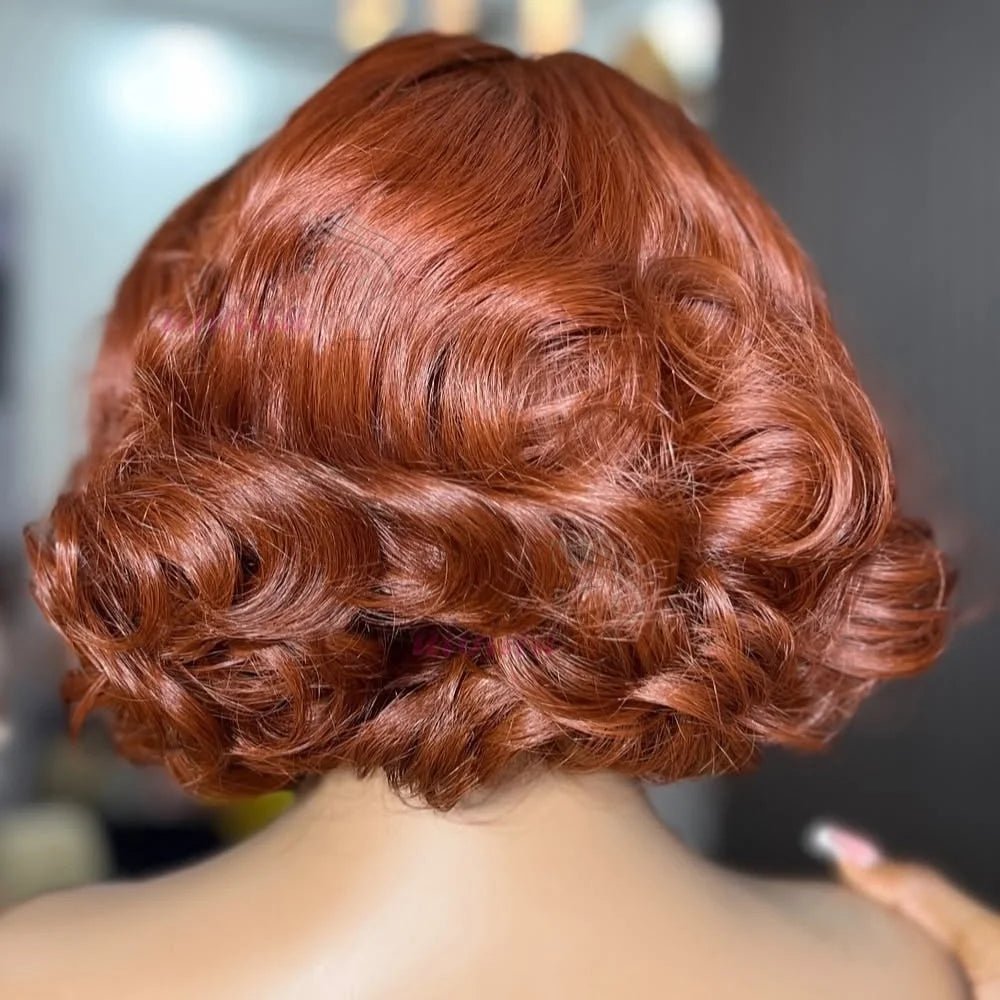 Ombre Ginger Curly Wig - SN Wigs & More