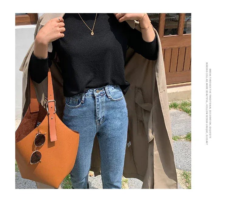 Original Brand Fashion Versatile Bucket Bag Large Capacity Shoulder Tote Bags for Women Hot Selling - SN Wigs & More