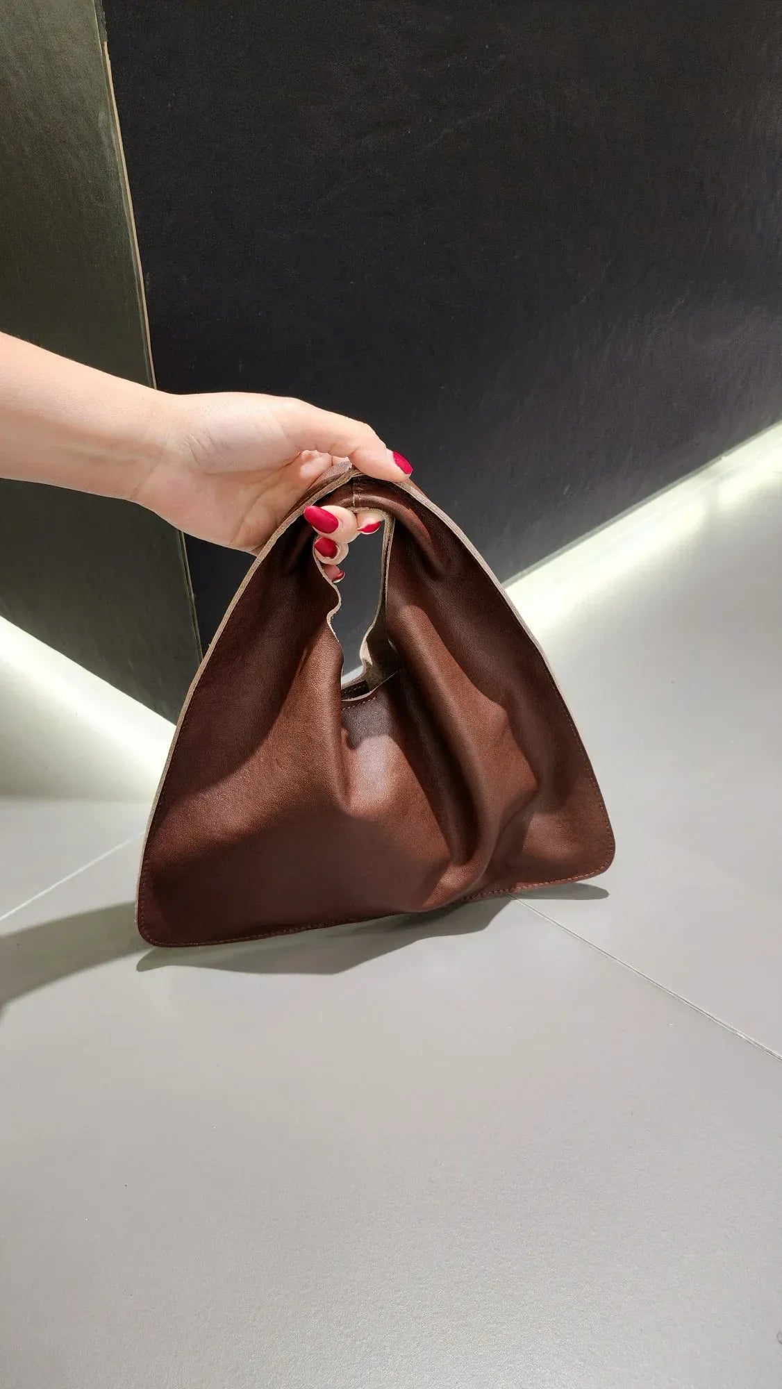 Original Brand Leather Handle Dumplings Cloud Bag Underarm Shoulder Crossbody Bags for Women Hot Selling - SN Wigs & More