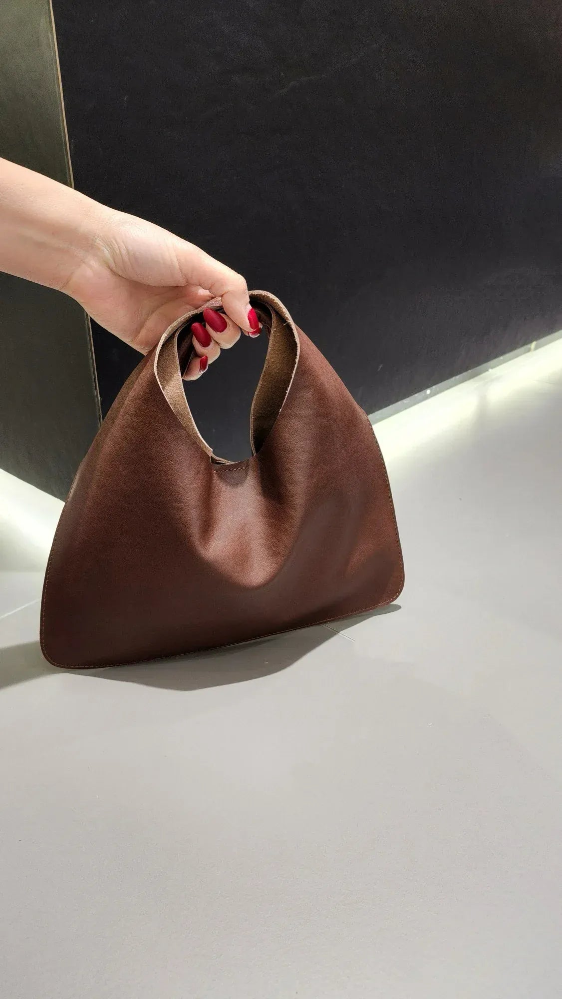 Original Brand Leather Handle Dumplings Cloud Bag Underarm Shoulder Crossbody Bags for Women Hot Selling - SN Wigs & More