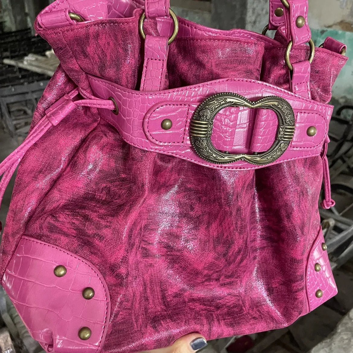 Original Brand Made Old Underarm Bag Large Capacity Tote Crossbody Bags for Women Bolsos Mujer - SN Wigs & More