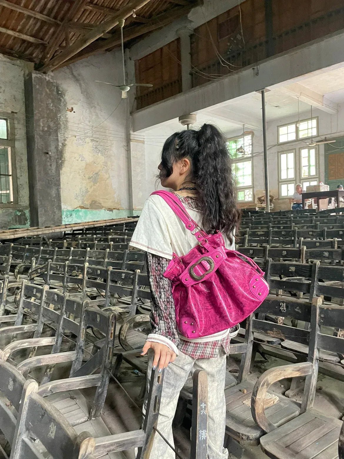 Original Brand Made Old Underarm Bag Large Capacity Tote Crossbody Bags for Women Bolsos Mujer - SN Wigs & More