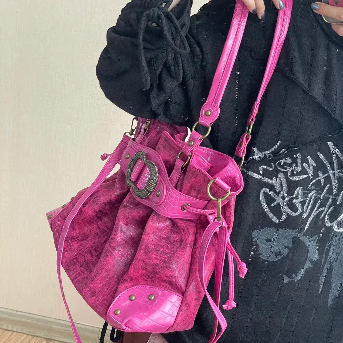 Original Brand Made Old Underarm Bag Large Capacity Tote Crossbody Bags for Women Bolsos Mujer - SN Wigs & More