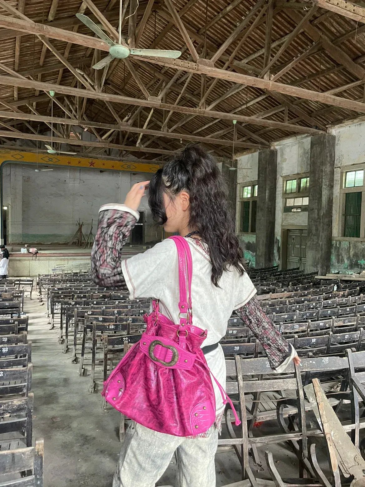 Original Brand Made Old Underarm Bag Large Capacity Tote Crossbody Bags for Women Bolsos Mujer - SN Wigs & More