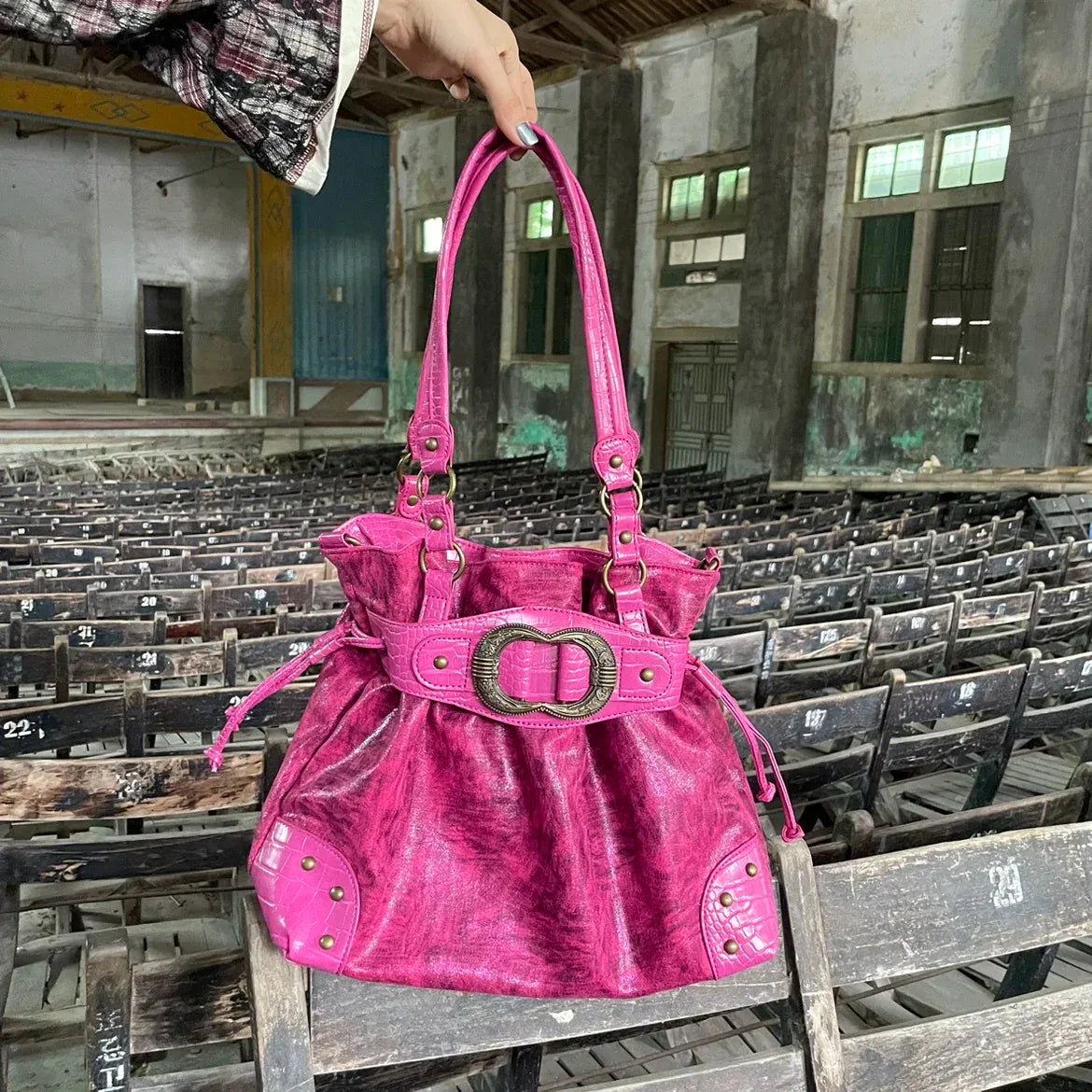 Original Brand Made Old Underarm Bag Large Capacity Tote Crossbody Bags for Women Bolsos Mujer - SN Wigs & More