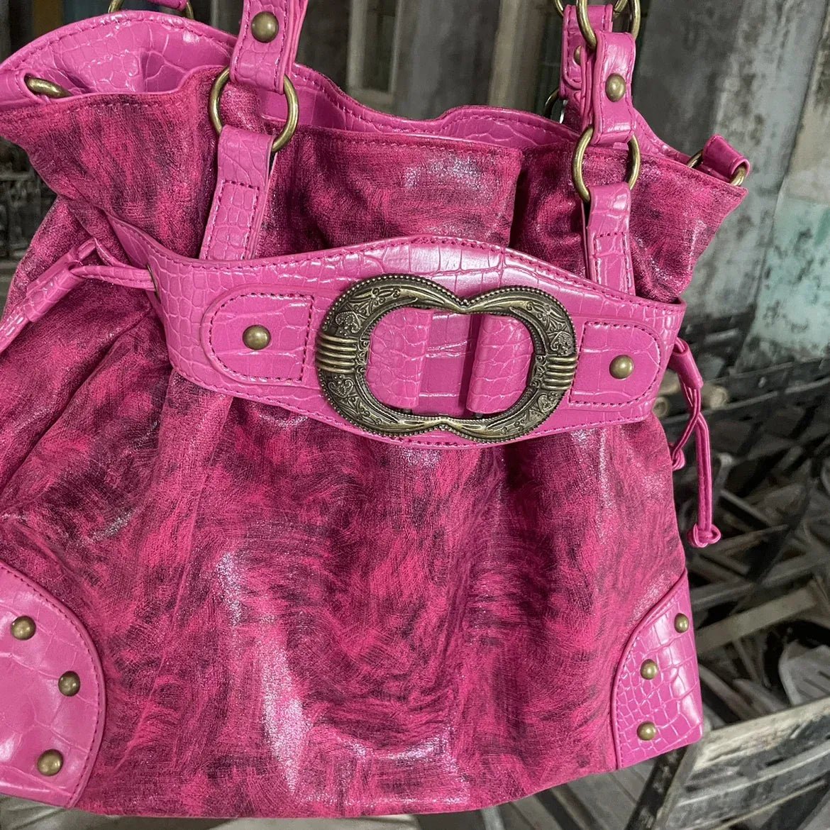 Original Brand Made Old Underarm Bag Large Capacity Tote Crossbody Bags for Women Bolsos Mujer - SN Wigs & More