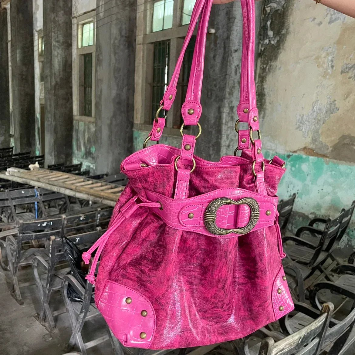 Original Brand Made Old Underarm Bag Large Capacity Tote Crossbody Bags for Women Bolsos Mujer - SN Wigs & More