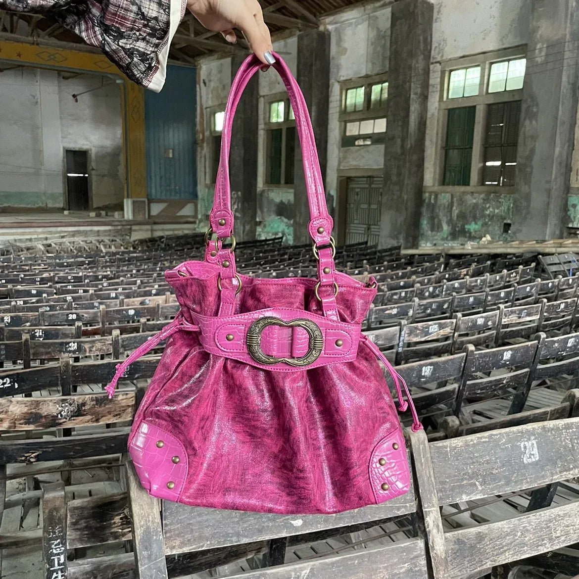 Original Brand Made Old Underarm Bag Large Capacity Tote Crossbody Bags for Women Bolsos Mujer - SN Wigs & More
