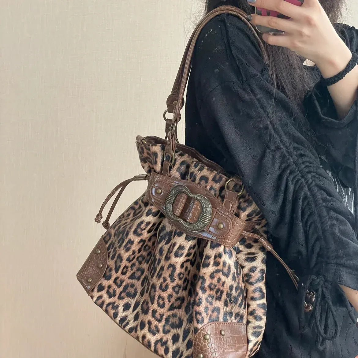 Original Brand Made Old Underarm Bag Large Capacity Tote Crossbody Bags for Women Bolsos Mujer - SN Wigs & More