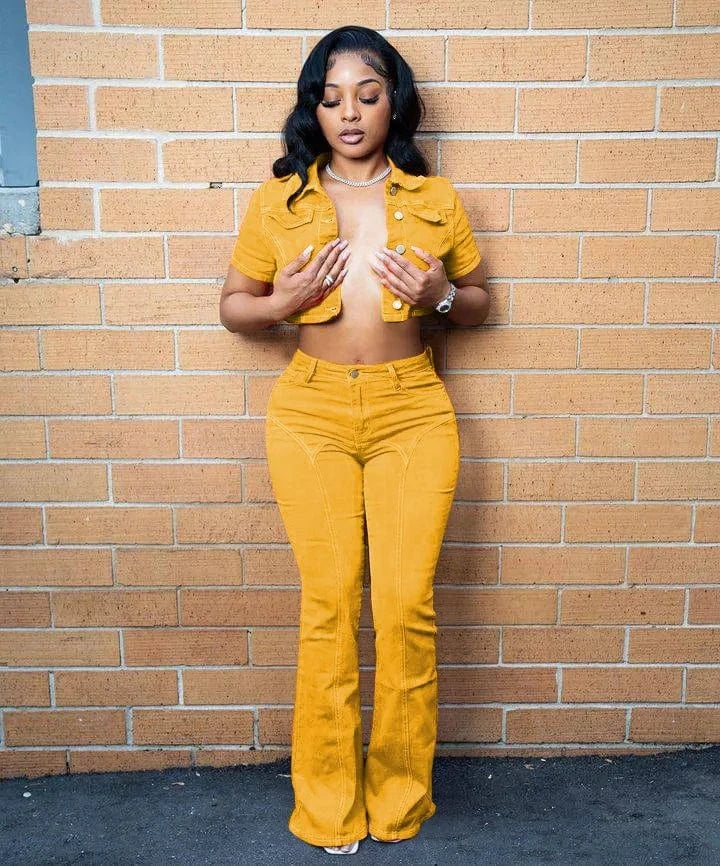 outfit Ladies Suer Pants Suit Women Outfits 2 Piece Set Women