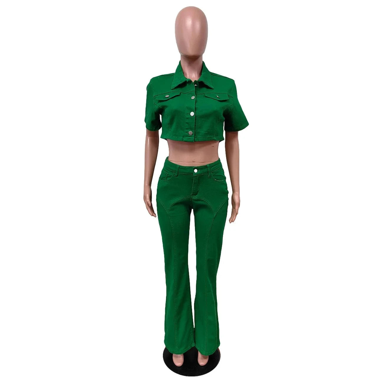 outfit S / Green Ladies Suer Pants Suit Women Outfits 2 Piece Set Women