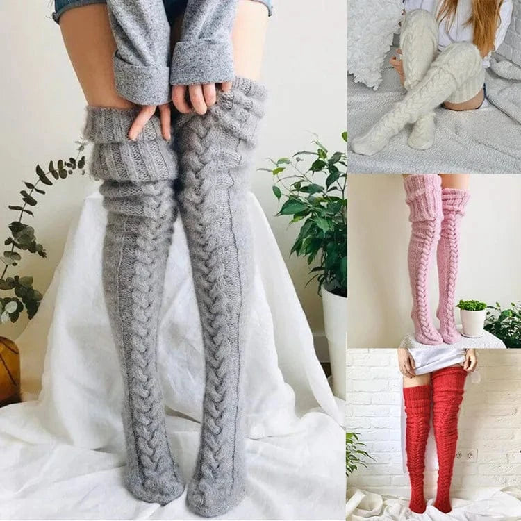 Over Knee Thigh High Stockings Warm Long Stocking Sexy Thigh High Boot Socks thigh high socks winter stockings for women