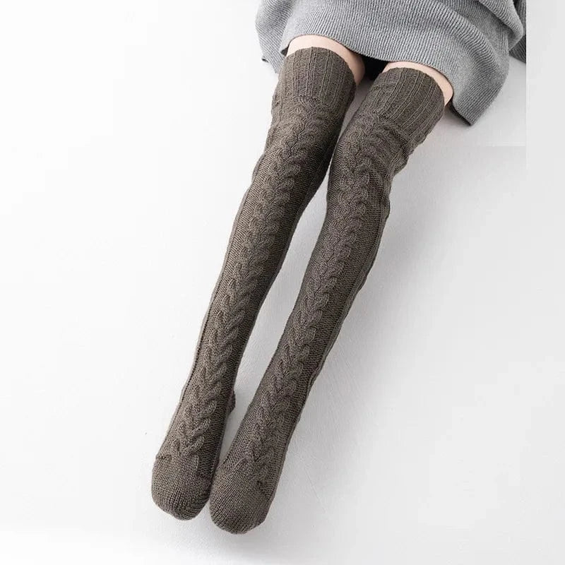 Over Knee Thigh High Stockings Warm Long Stocking Sexy Thigh High Boot Socks thigh high socks winter stockings for women