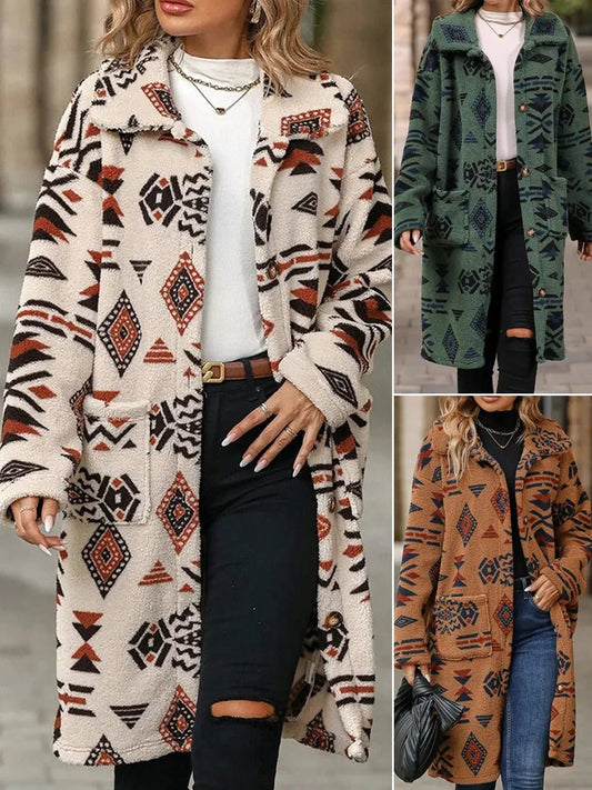 Overcoat + Single - Breasted Design + European American Style - SN Wigs & More