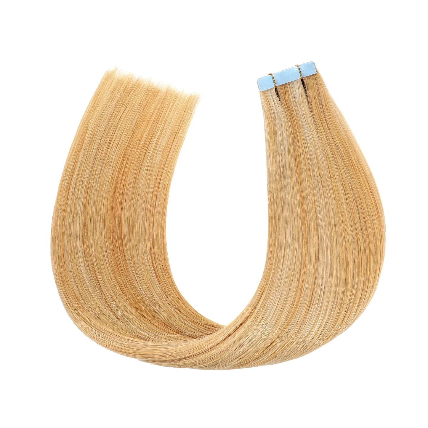 #P27/613 / 22 Inches European Double Drawn Russian Human Hair Tape Hair Extension High Quality Natural Remy Tape In Hair Extension