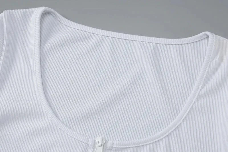 P3914030w 2024 Autumn Winter New Women's Jumpsuit Zipper Short Sleeve Solid Color Sporty Casual One Piece Romper For Women