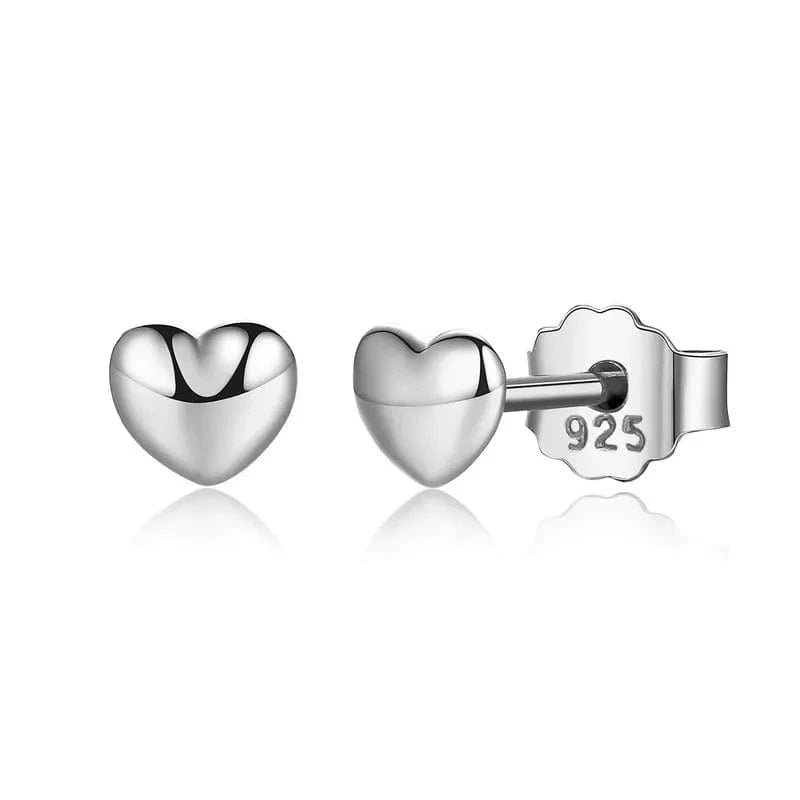 PAS441 2024 New arrival fine silver zircon jewelry high quality fashion jewelry 925 sterling silver stud silver cute earrings for women