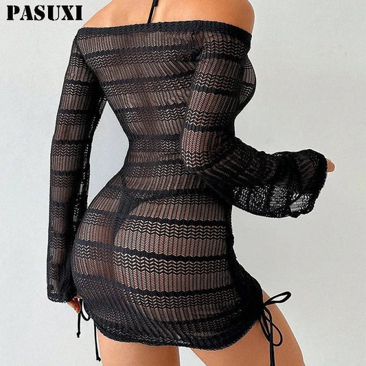 PASUXI Factory Wholesale OEM Texture Beachwear Bikini Custom Swimsuit Print Bikini Set Sexy Women Swimwear 2024