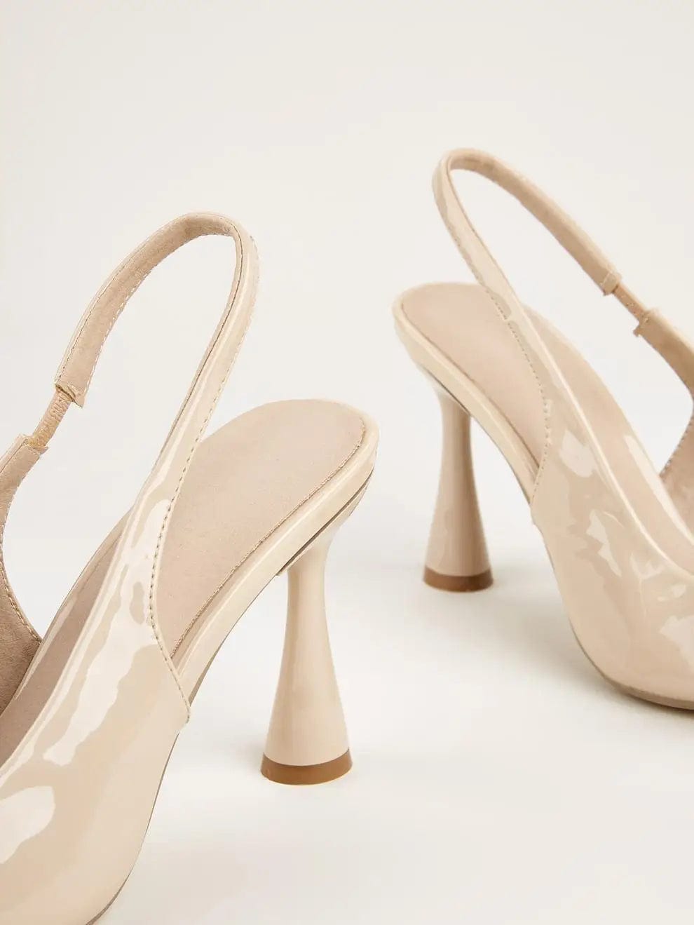 PDEP sling back strap  women's shoes with thin heels and closed elegant bow point toe ladies high heel pump shoes 2023
