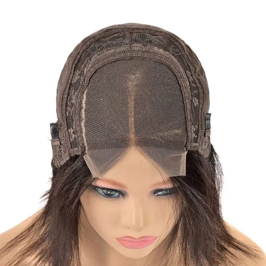 Piano #P4/27 / 28 Inches original human hair wigs 4*4 straight long hair u part wig human hair or women