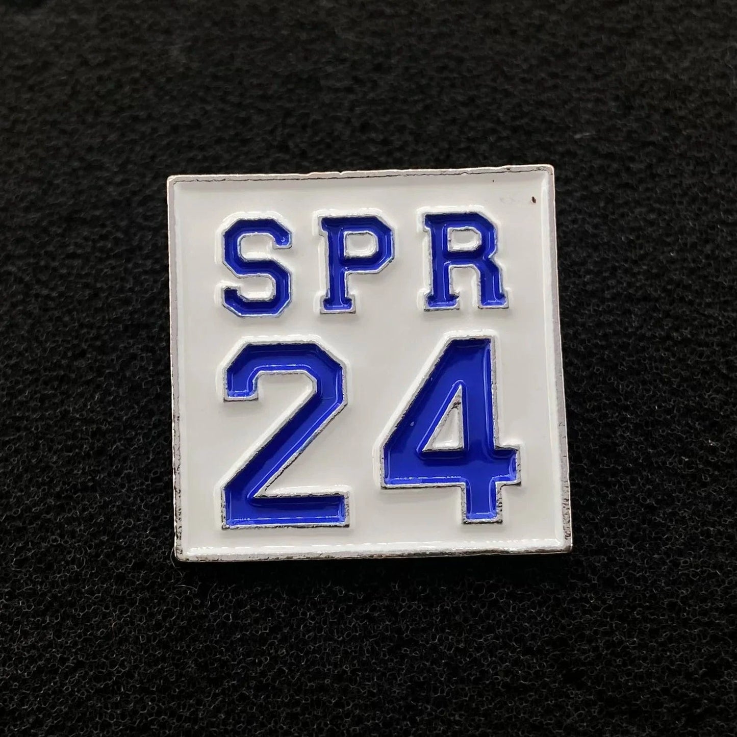 pin / blue words on white Greek Sorority Colorful SPR 24 Spring Enamel Brooches Pins Brooches Jewelry Brooch Lapel Pin Women's Jewelry