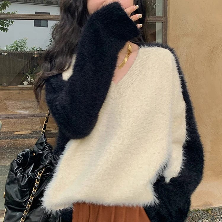 plus size / 1 2024 Spring new arrival long sleeve jumper color crush cable knit pullover simplicity women sweater  jumper