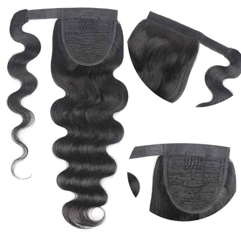 Ponytail body wave / 8 Inches 13x6 Body Wave Lace Front Wigs Pre Plucked 180% Density Transparent Lace Frontal Wig Human Hair for Black Women With Baby Hair