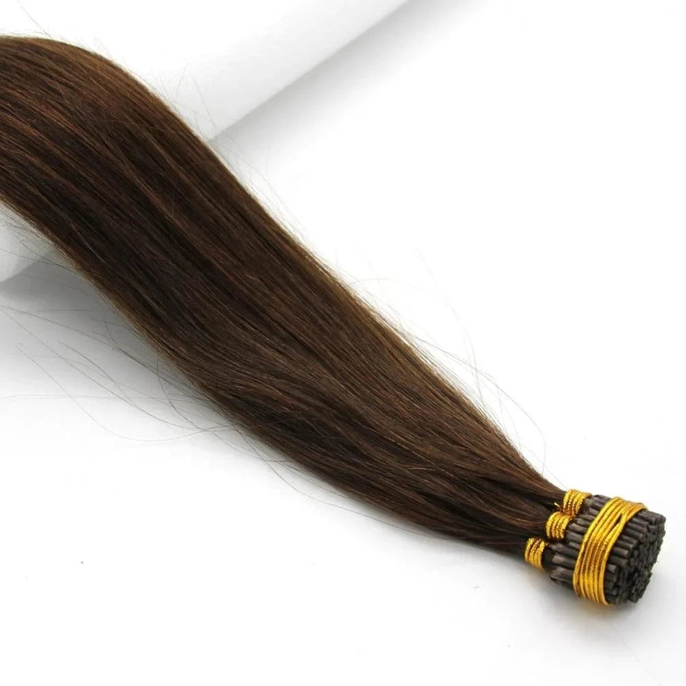 Pre Bonded Keratin Stick I Tip Remy Human Hair Extensions 16-24" Straight 100s i tip hair extensions human hair