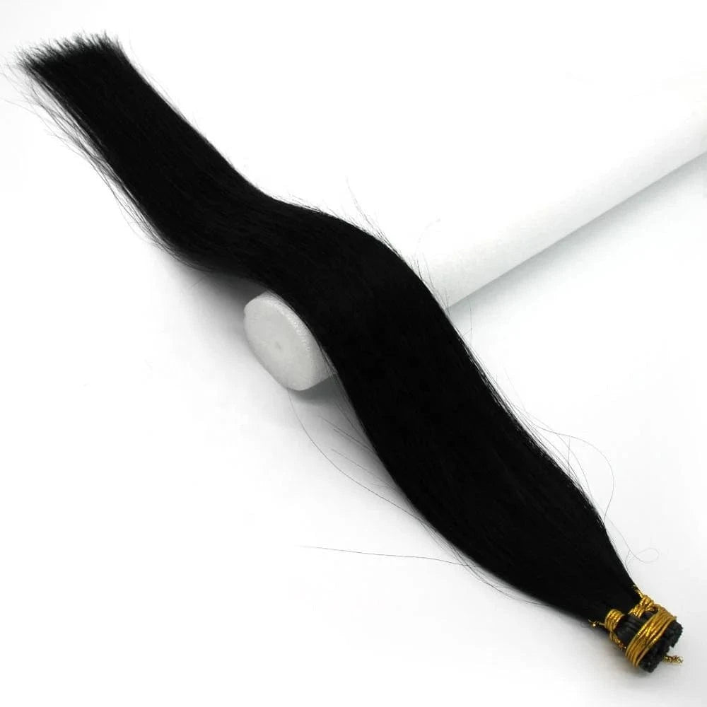 Pre Bonded Keratin Stick I Tip Remy Human Hair Extensions 16-24" Straight 100s i tip hair extensions human hair