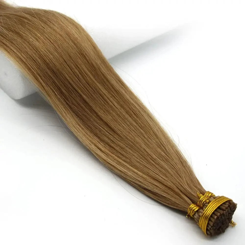 Pre Bonded Keratin Stick I Tip Remy Human Hair Extensions 16-24" Straight 100s i tip hair extensions human hair