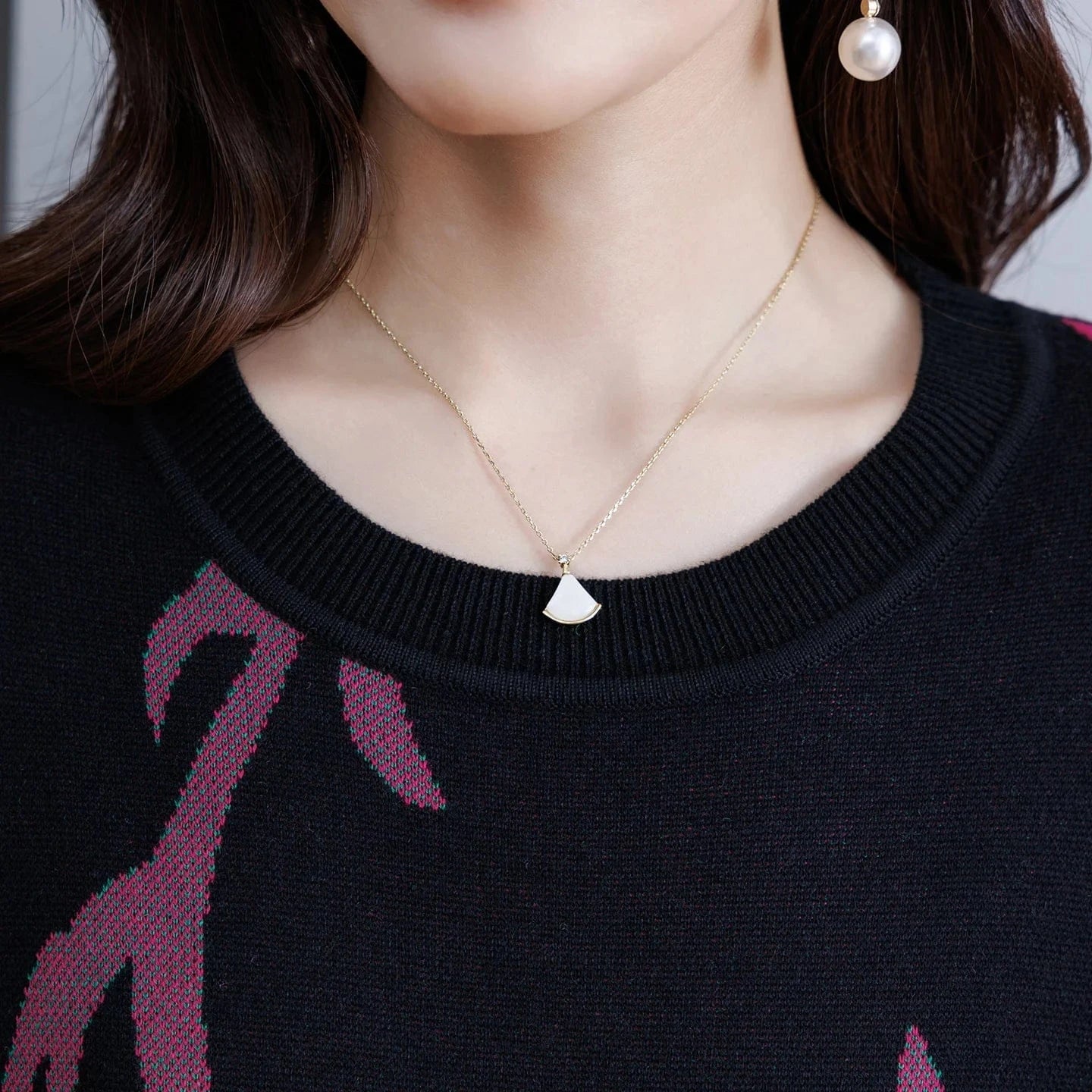 Print Sweater Dress Woman 2025 Autumn Winter Pullover Femme Women Clothing Long Sleeve Top Casual Long Knitwear Sweaters - SN Wigs & More