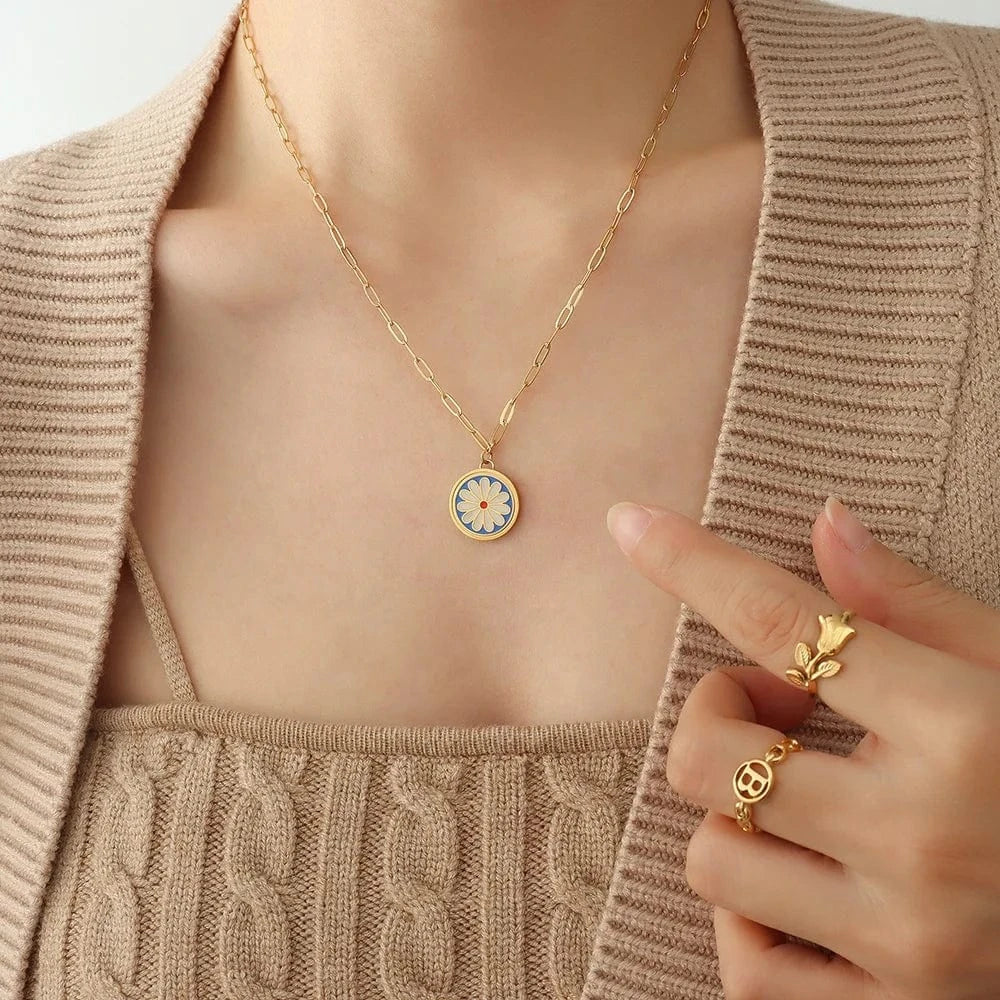 Professional Design Jewelry Sets Gold Stainless Steel Plated Christmas for Women 18K Romantic Geometric Custom Size Acceptable