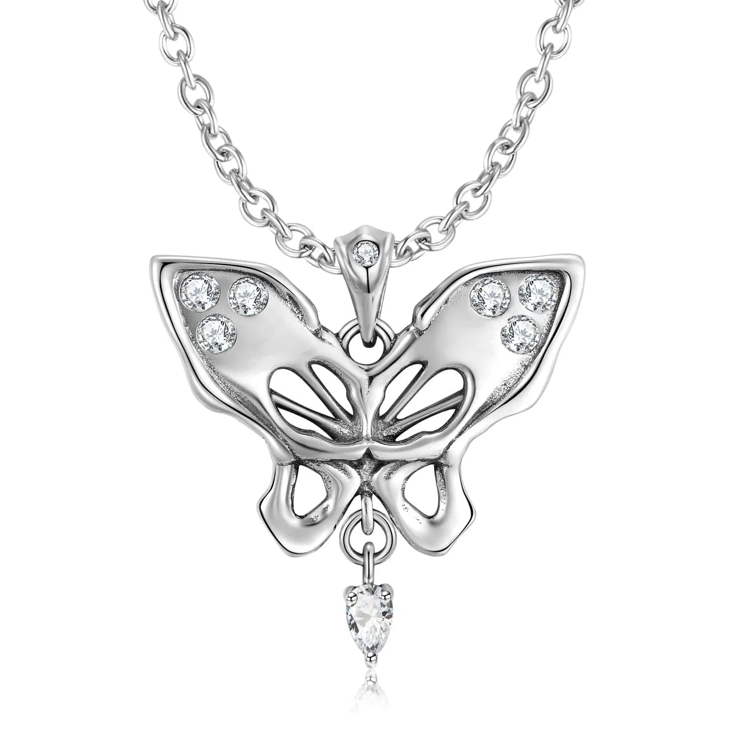 Pumpkin and Butterfly Pendant for Necklace 925 Sterling Silver Pentagram Snake Pendant for Women Heart Necklaces Jewelry Gift