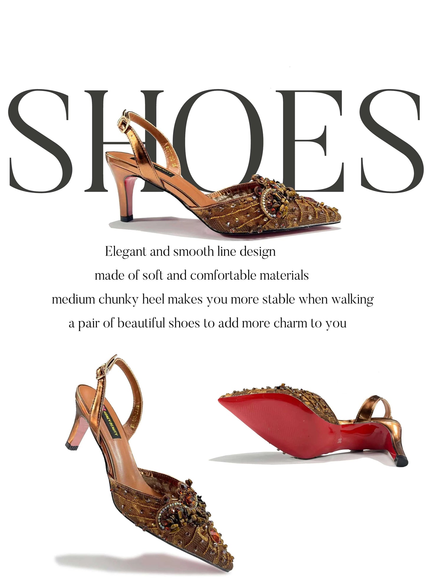 Queena Yan Women High Heel Party For Purple Color Shoes and Bag Set Rhinestone Handbag Italian Design Wedding INS 2025