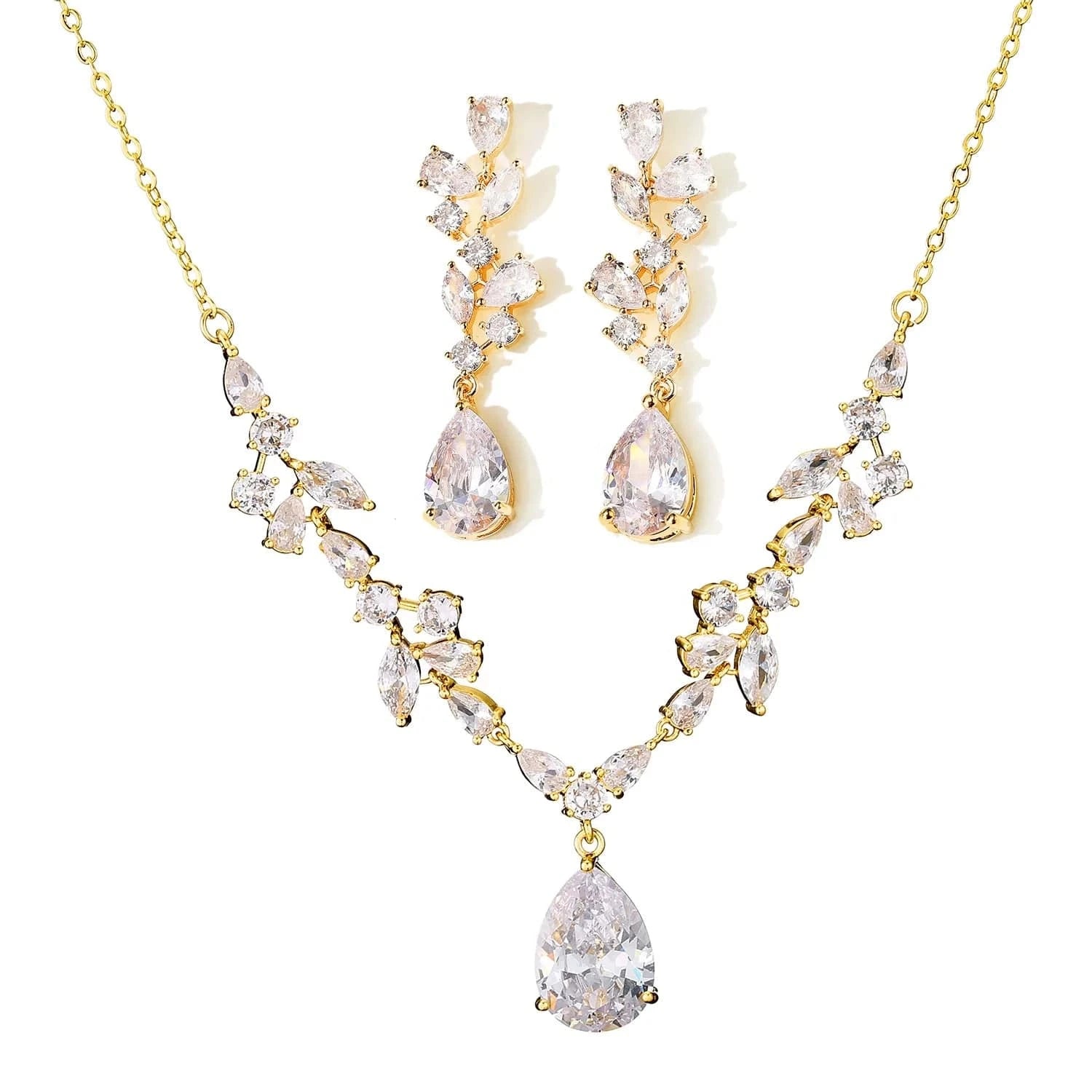 RAKOL 2022 women Dubai gold plated earrings and necklace jewelry set women wedding luxury jewelry accessories bridal jewelry set