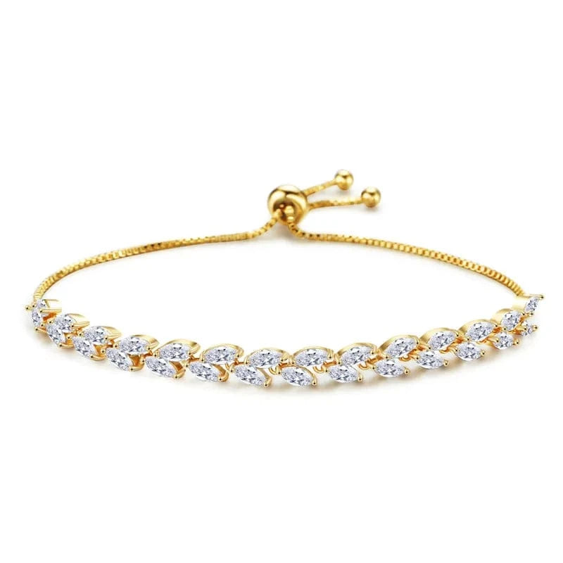 RAKOL BP161 Korean New Designer Fashion Jewelry gold plated  Luxury crystal Zircon Adjustable women Bracelet jewelry  2022