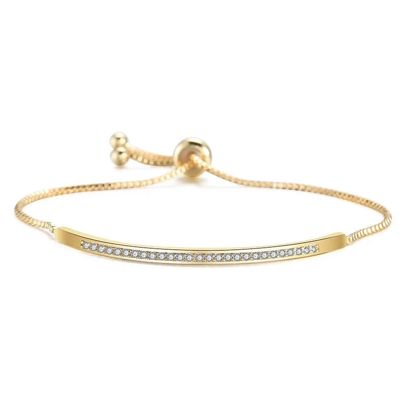 RAKOL BP161 Korean New Designer Fashion Jewelry gold plated  Luxury crystal Zircon Adjustable women Bracelet jewelry  2022