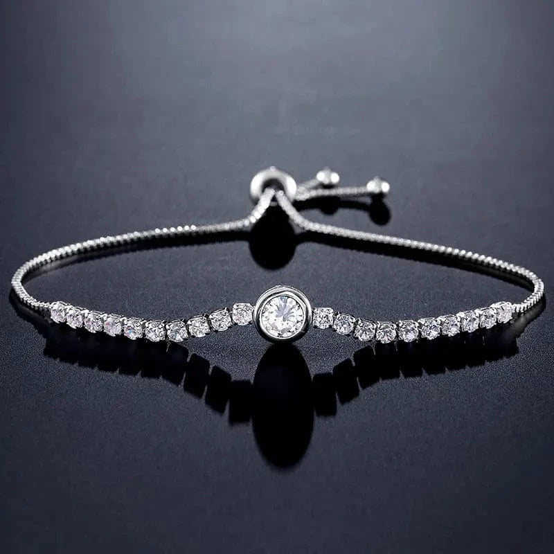 RAKOL BP161 Korean New Designer Fashion Jewelry gold plated  Luxury crystal Zircon Adjustable women Bracelet jewelry  2022