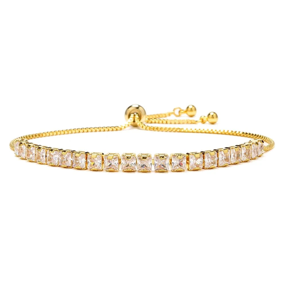 RAKOL BP161 Korean New Designer Fashion Jewelry gold plated  Luxury crystal Zircon Adjustable women Bracelet jewelry  2022