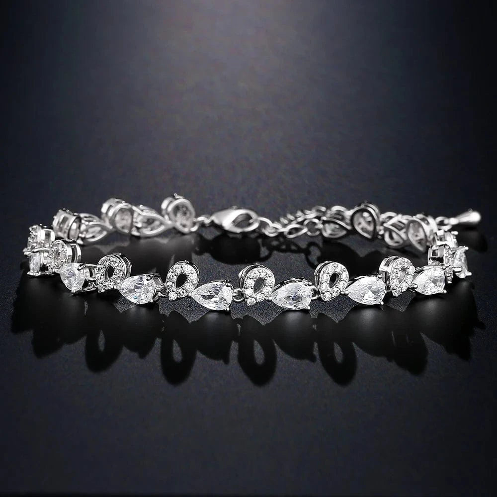 RAKOL BP161 Korean New Designer Fashion Jewelry gold plated  Luxury crystal Zircon Adjustable women Bracelet jewelry  2022