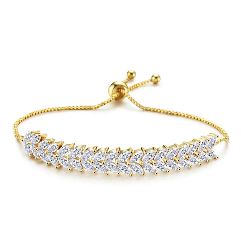 RAKOL BP161 Korean New Designer Fashion Jewelry gold plated  Luxury crystal Zircon Adjustable women Bracelet jewelry  2022