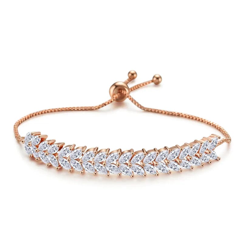 RAKOL BP161 Korean New Designer Fashion Jewelry gold plated  Luxury crystal Zircon Adjustable women Bracelet jewelry  2022