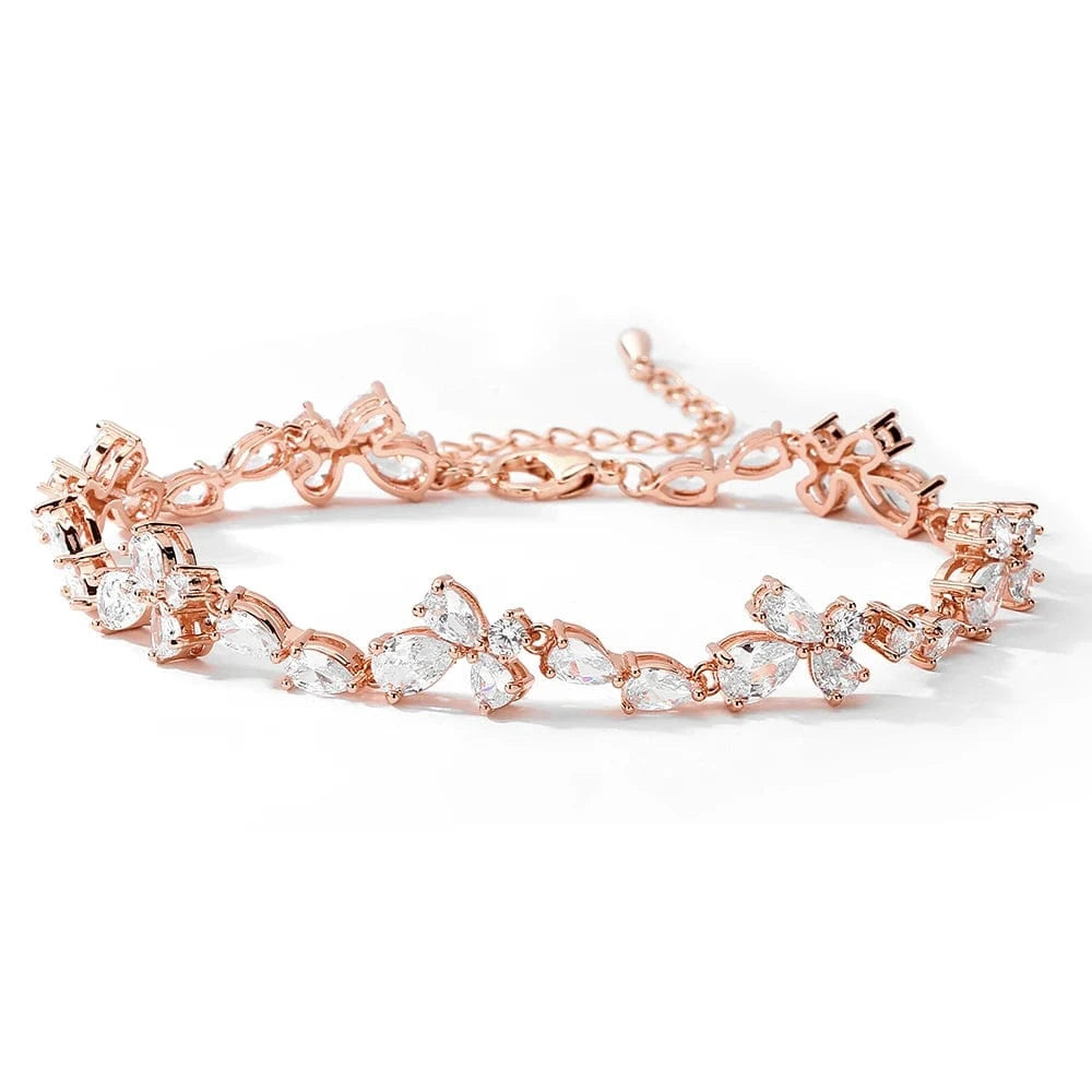 RAKOL BP2223  fashion jewelry bracelets & bangles women gold plated pearl  zirconia  adjustable bracelets girls  jewelry 2022