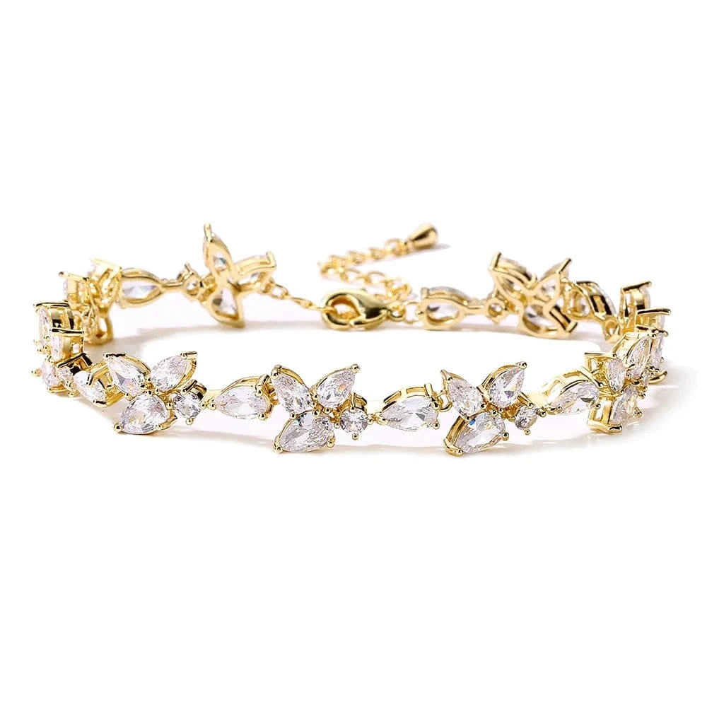 RAKOL BP2223  fashion jewelry bracelets & bangles women gold plated pearl  zirconia  adjustable bracelets girls  jewelry 2022