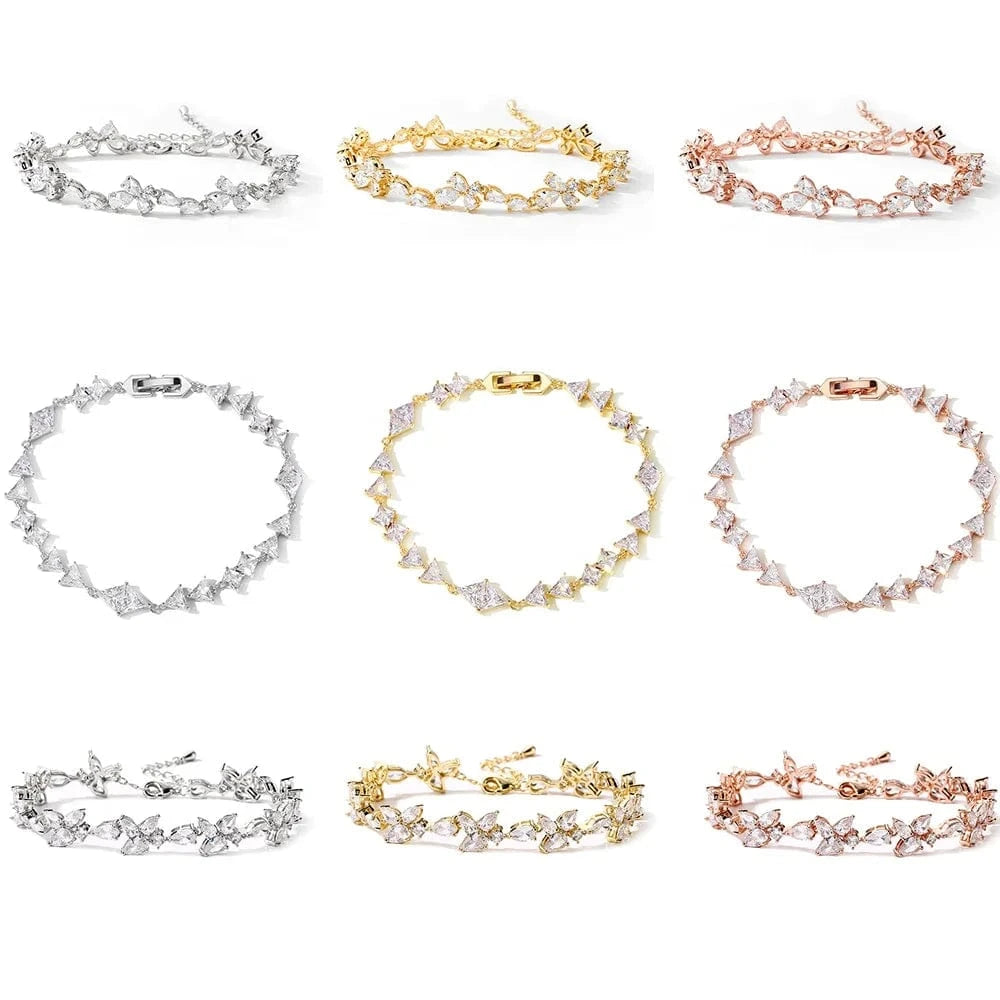 RAKOL BP2223  fashion jewelry bracelets & bangles women gold plated pearl  zirconia  adjustable bracelets girls  jewelry 2022