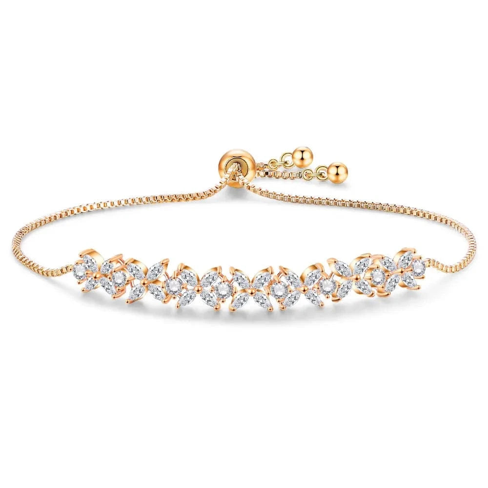 RAKOL BP2223  fashion jewelry bracelets & bangles women gold plated pearl  zirconia  adjustable bracelets girls  jewelry 2022