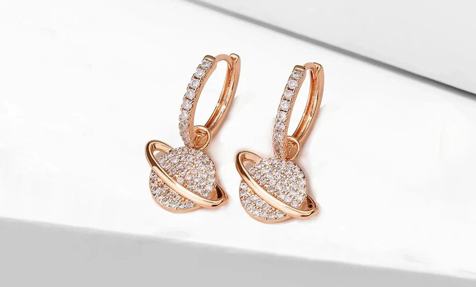 RAKOL EP1174 2022 Luxury Jewelry Hoop Earrings 18k Gold Plated Cubic Zirconia Huggie Earrings Heart Drop Earrings Jewelry Women