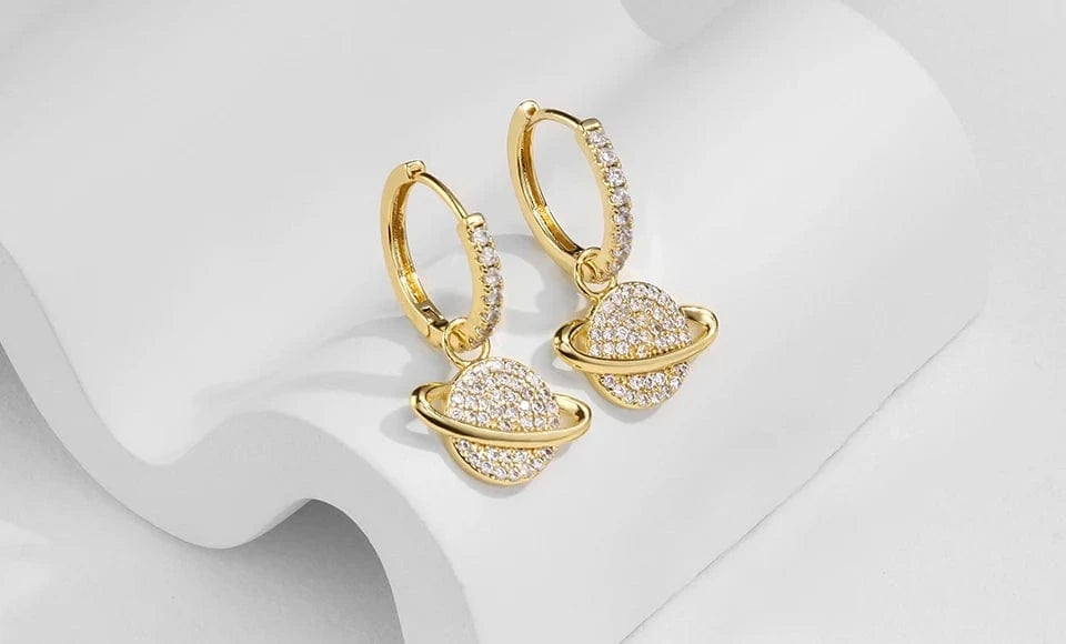 RAKOL EP1174 2022 Luxury Jewelry Hoop Earrings 18k Gold Plated Cubic Zirconia Huggie Earrings Heart Drop Earrings Jewelry Women