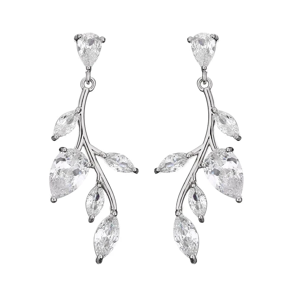 RAKOL  EP2144 wholesale luxury  gold plated women's long earings jewelry 2022 bridal big  statement earrings  jewelry women